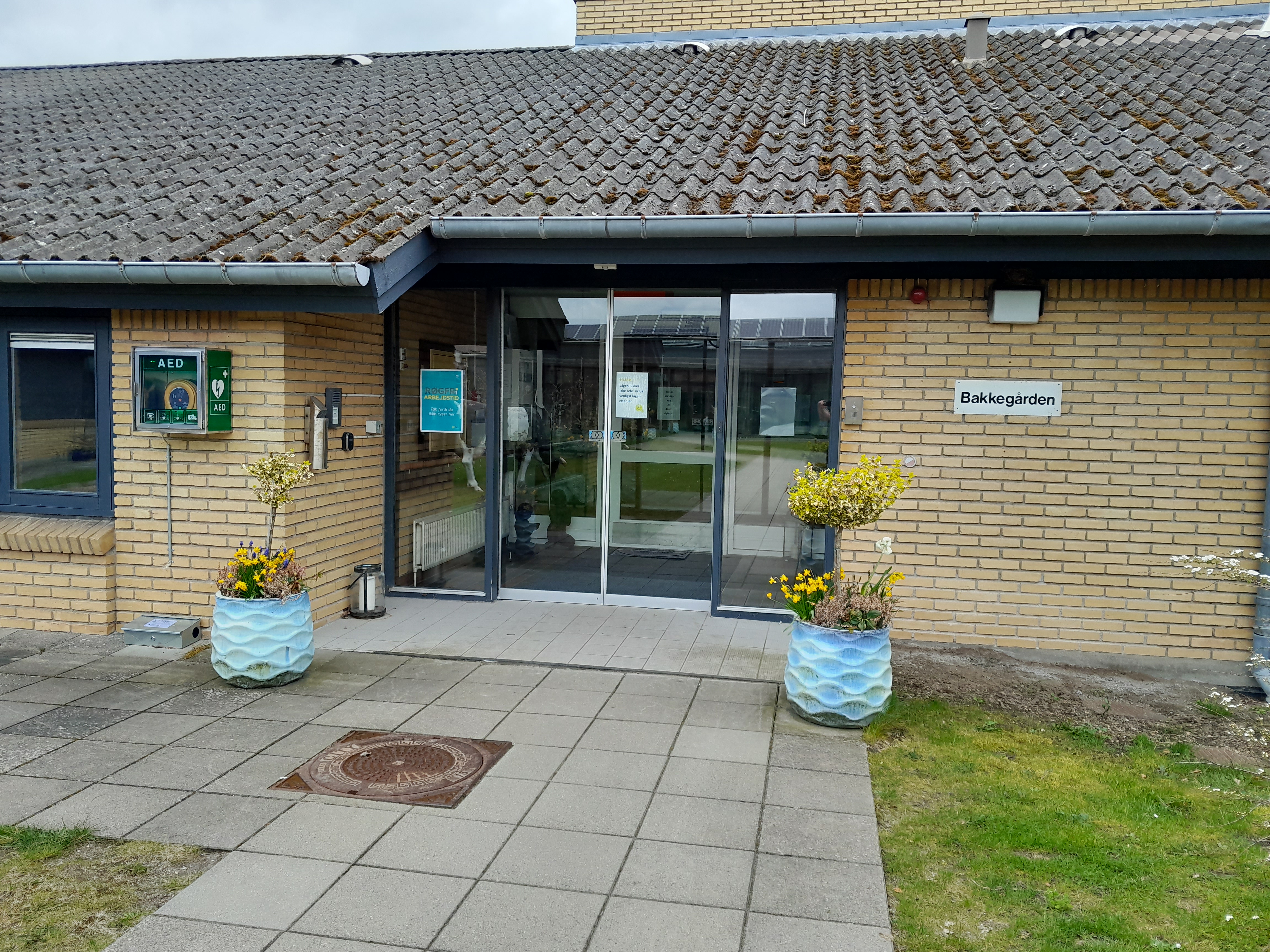 Hovedindgang Bakkegården