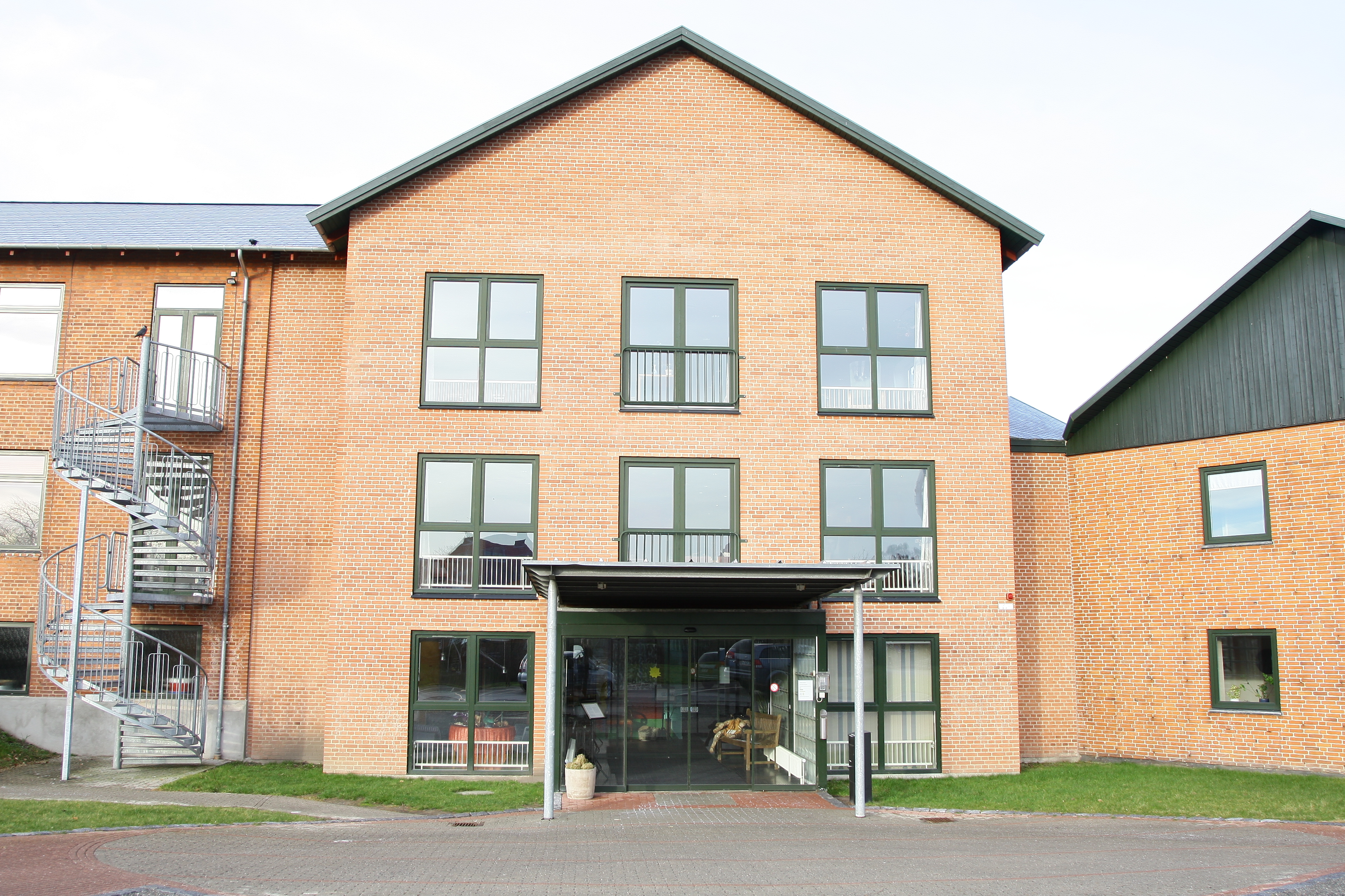 Hovedindgang Præstevænget