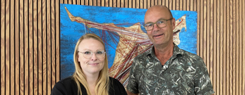 Louise Petersen og Jesper Bertelsen