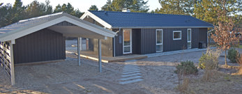 Nybygget sommerhus